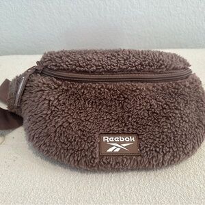 Reebok Brown Sherpa Waist Bag